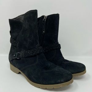 Teva Waterproof Suede Boots Side Zip